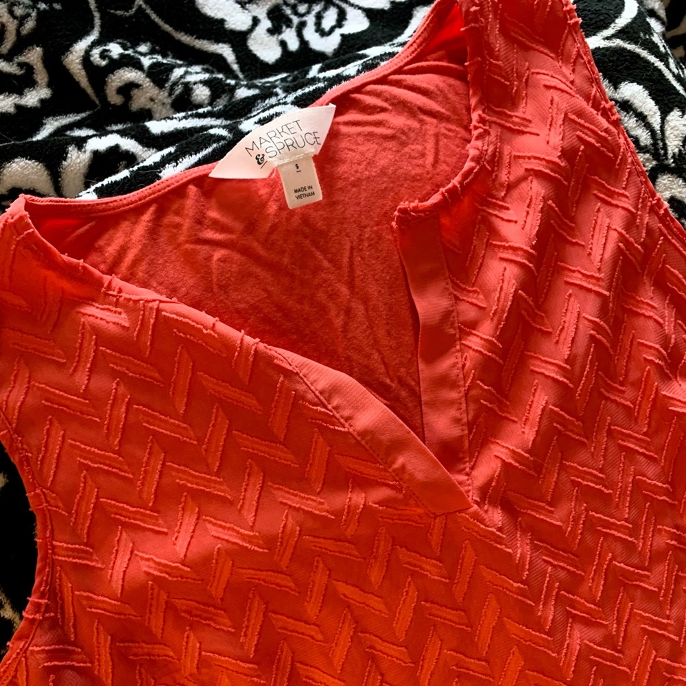Market & Spruce Textured Top - Size Small - Picture 2 of 4
